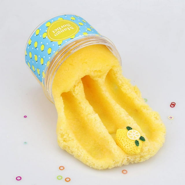 Kit d'Argile Moelleuse Jouet Anti-Stress Boue Parfumée Jouet pour Enfants et Adultes Argile Extensible et Non DIY
