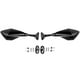 Krator Miroirs Universels de Moto Noir Compatible avec Ducati Multistrada 620 1000 1100 1200 – image 3 sur 4