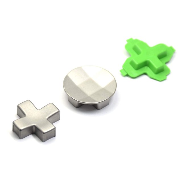 3 en 1 Xbox One/S/Elite D pad botones sticks botones caps kit botones set de aluminio para Xbox One/S/Elite Adepaton 2033434