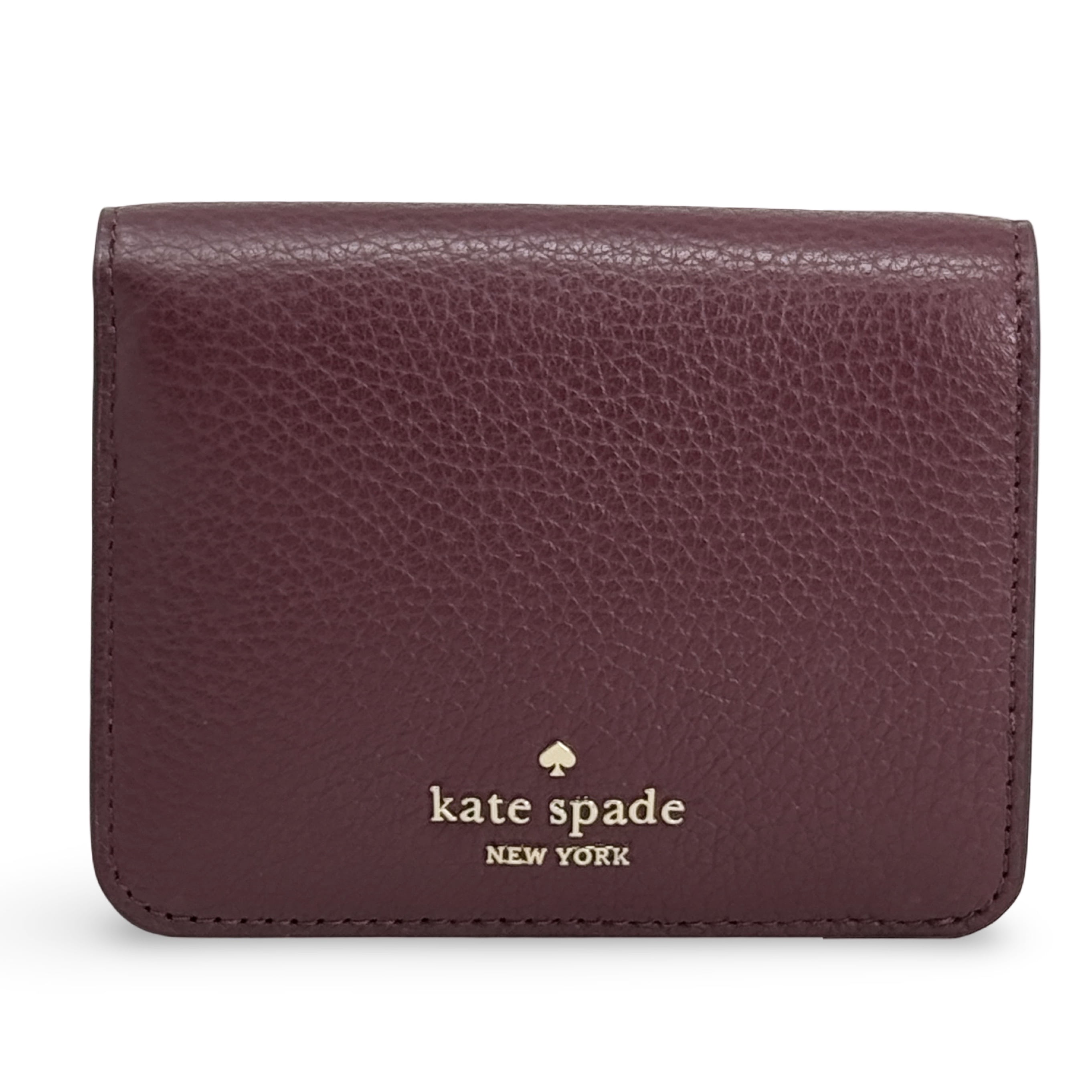 ◆Lucy◆ Kate Spade Women's Lucy Saffiano Leather Medium L-zip Wristlet