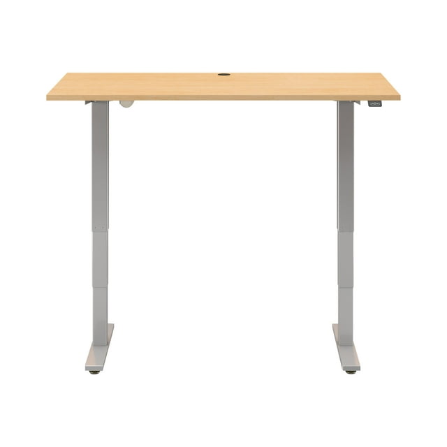 BBF Move 40 - Sit/standing desk - rectangular - natural maple