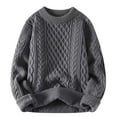 thumbnail image 2 of Pyhlmscde Women's Oversized Cable Knitted Chunky Sweaters, Womens Sweaters, Women Fall Clothes, Cardigan Sweaters for Women, 2 of 5