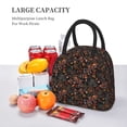 thumbnail image 5 of Rateoe Floral Pattern Lunch Bag Women, Lunch Box, Lunch Bag, Small Leakproof Lunch Tote Large Capacity Reusable Insulated Cooler Lunch Container, 5 of 6