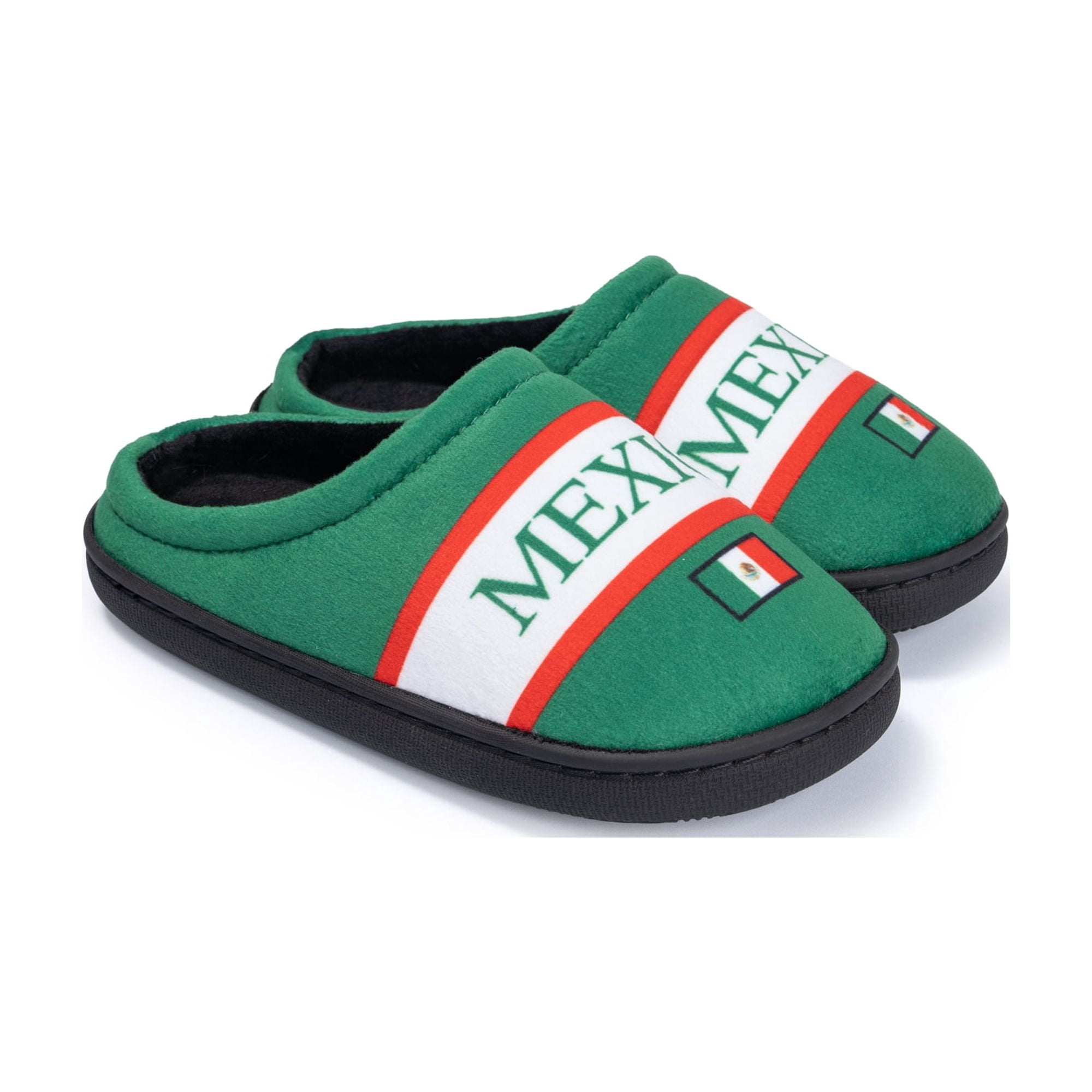 Boy's Soccer Fan Slippers – Brazil, USA, Spain, Argentina & Mexico