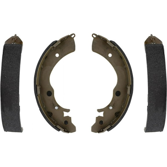 Detroit Axle - Rear Semi-Metallic Brake Shoes Replacement for Honda Accord Civic CR-V Fit