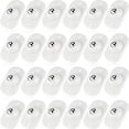thumbnail image 1 of (24 piezas, blancas) Ruedas giratorias autoadhesivas, mini ruedas giratorias de acero inoxidable, rueda universal con rotación de 360 grados, polea adhesiva para contenedores y botellas, 1 of 5