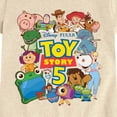 thumbnail image 3 of Toy Story 5 - Character Collage - Youth Girls Fitted Short Sleeve T-Shirt, 3 of 5