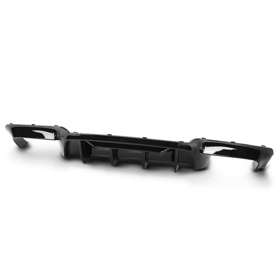 Rear Bumper Diffuser Fit For BMW 5 Series F10 535i M5 M Sport 2012-2016 Gloss Black