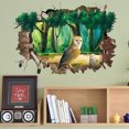 thumbnail image 4 of Autocollant Mural 3D Imperméable Amovible Hibou Forêt Mural Autocollant Mural, 4 of 8