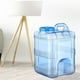 thumbnail image 4 of Contenedor de de almacenamiento de agua portátil azul transparente de 15L para Camping, automóvil, fácil de limpiar, ligero, duradero,, 4 of 7