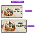 thumbnail image 5 of Happy Halloween Poodle Witches Hat Pumpkin Carving Desk Mat Full Keyboard Mouse Pad Poodles Dog Lover Gifts Idea Large Mousepad - 02019, 5 of 5