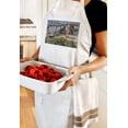 thumbnail image 2 of Greetings from Wausau, Wisconsin - Vintage Halftone (Cotton/Polyester Chef's Apron), 2 of 4