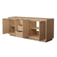 thumbnail image 2 of Wyndham Collection WCF282880DLSCXSXXMXX Maroni 80" Double Free Standing Vanity Cabinet, 2 of 3