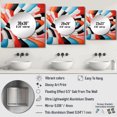 thumbnail image 4 of Designart "Surreal Op Art Spectrum Vibrant and Colorful II" Abstract Multi-Color Large Square Mirror - Square Bedroom Mirror Printed Wall Decor - Transitional Square Printed Wall Mirror Art, 4 of 5