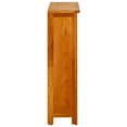 thumbnail image 4 of vidaXL Bookshelf Wall Bookcase Decor Standing Shelf Furniture Solid Wood Oak, 4 of 25