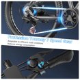 thumbnail image 5 of Electric Mountain Bike for Adults, 749W Peak UL2849 Ebike with 48V 12Ah Removable Battery, 26 inch Electric Bicycles,E-Bike for Adult, Step-Thru,7-Speed, Up to 20MPH 65 Miles, 5 of 8