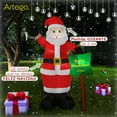 thumbnail image 2 of Inflable de Navidad Artego Santa Claus gigante 2.4m con luces led, 2 of 8