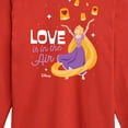 thumbnail image 3 of Disney Princess - Love is in the Air - Valentine's Day - Boys and Girls And Youth Long Sleeve Graphic T-Shirt, 3 of 4
