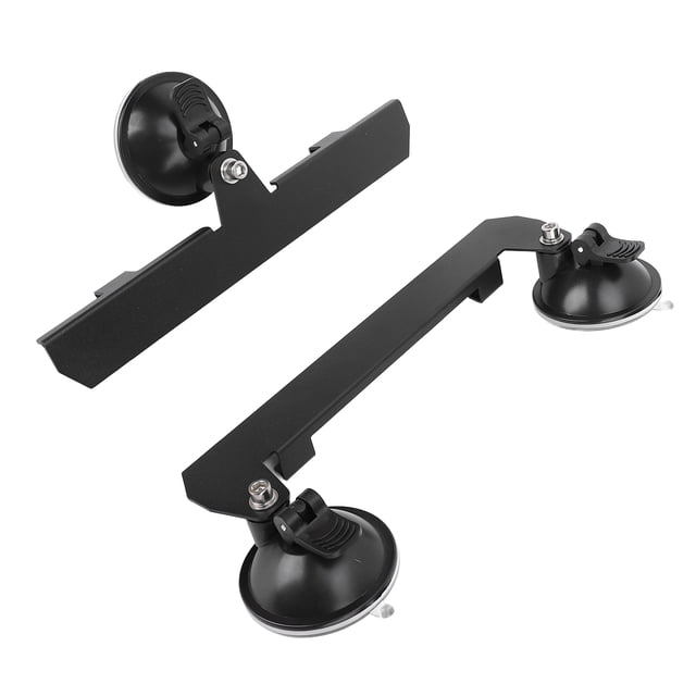 Car Window Mounting Kit, Wide Compatibility Easy Installation Suction Cup Mount Bracket for Mini Satellite Antenna