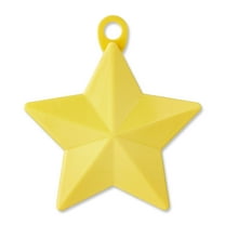 Yellow Star Balloon Weight, by Way To Celebrate
