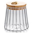 thumbnail image 1 of Bidón de almacenamiento FANTESTICRYAN Glass de 1600 ml con tapa de bambú, 1 of 7