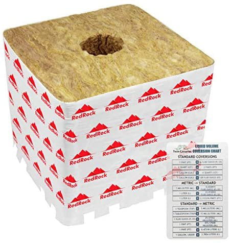 Cultilene 4" x 4" Rockwool Blocks Stonewool Starter Cubes SAVE $$ W/ BAY HYDRO $ 