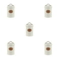 thumbnail image 1 of Transemion Space-Saving Storage Jar Set Neatly Store Kitchen In Style Versatile Kitchen Storage Jars Airtight Jars Kitchen Beige sugar 5Set, 1 of 6