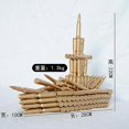 thumbnail image 1 of Shell Crafts Warship Model Home Sitting Room Adornment Furnishing Articles Study Gift Gift Veterans, 1 of 5