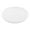 white, variant on Round White Plastic Mini Rotondo Plate - 3 1/4" x 3 1/4" x 3/4" - 100 count box