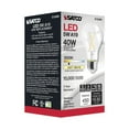 thumbnail image 4 of SATCO S12409 5W 120V High Lumen LED Bulb A19 E26 Medium Base 3000K (6 Pack), 4 of 11
