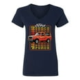 thumbnail image 2 of Wild Bobby '83 Ford Bronco II Women Standard V-Neck Tee, 2 of 6