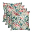 thumbnail image 1 of RSH Décor Indoor Outdoor Set of 4 Pillows 20" x 20", Gould Multi Green Floral, 1 of 6