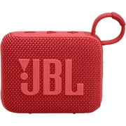 Restored JBL Go 4 - Ultra-Portable Bluetooth Speaker - Red