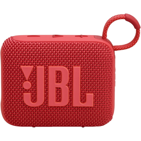 Restored JBL Go 4 Ultra-Portable Waterproof Dustproof Bluetooth Speaker 7 Hours Go4 Red Refurbished