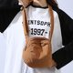 thumbnail image 1 of Bolsa Lona Casual Crossbody Monedero Cremallera Unisex Correa Ajustable Sólido Bolso Bolsa, 1 of 8