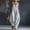 White, variant on Women's 2026 Summer Sleeveless U‑Neck Harem Jumpsuit, Multi Pocket Loose Drop Crotch Casual Long Romper for Boho Vacation Beach Daily Streetwear