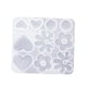 thumbnail image 2 of Molde de silicona con forma de flor de corazón y hojas, resistente a altas temperaturas, irregular. Estilo D, 2 of 9
