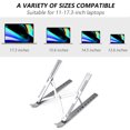 thumbnail image 4 of Laptop stand Adjustable aluminum folding portable laptop stand, 4 of 7