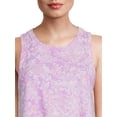 thumbnail image 5 of Secret Treasures Women's Abstract Print Tank Chemise, 5 of 5