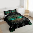 thumbnail image 3 of Homewish Hippie Life Tree Bedding Comforter Set, Vintage Mystic Western Plant Twin Comforter Sets, Boho Mandala Damask Reversible Bedding Set, Super Cozy Room Decor, 2-Piece, 3 of 8