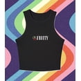 thumbnail image 6 of Fruity Y2K Tank Top, CherryRib Racer Tank Y2K, Y2K Tank Top, Unhinged TShirt, 90s Shirt, Crop Tank Top, LGBTQ Queer Pride Parade, 6 of 6