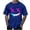 Tops-670Blue, variant on Mens Tshirts Graphic Neon Paint Splatter Smile Print Short Sleeve Shirts Crew Neck Funny Mens Tshirts Novelty Rave Festival Disco Party Clubwear Tee