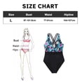 thumbnail image 2 of Traje de baño de una pieza con cuello halter para deporte en la playa para niñas, traje de baño sexy para niños de madre e hija, 2 of 6