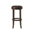 thumbnail image 2 of Alaterre Furniture Natick Backless Bar Height Wood Stool, Distressed Walnut, 2 of 7