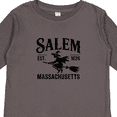 thumbnail image 4 of Inktastic Salem Massachusetts Est. 1626 Girls Long Sleeve Toddler T-Shirt, 4 of 5