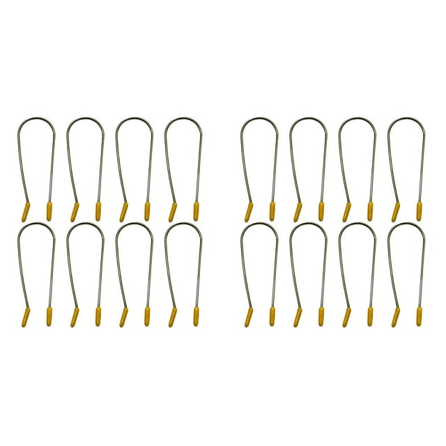 Hot Roller Clips for Electric Rollers Replacement Clip Kit Fixed Clip U Shaped Curling Hot Roller Clip Assorted Hot Roller Clips Replacements 8pcs/Pack 3 Sizes