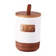 thumbnail image 1 of Tarro de almacenamiento, tarro sellado, soporte moderno creativo, botella artesanal, contenedor hermético para encimera, armario, harina de Té, 1 of 9