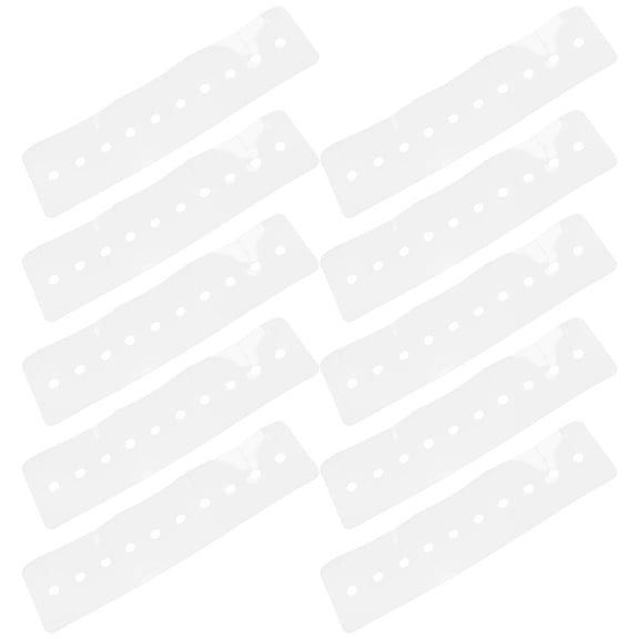 HONMEET Hair Extensions Hanger Heat Shield Guards Transparent PVC 20pcs