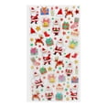 thumbnail image 4 of Pegatinas navideñas DIY con estampado en caliente, regalo decorativo transparente de PVC, pegatinas navideñas de recompensa para niños con dibujos animados, 4 of 6