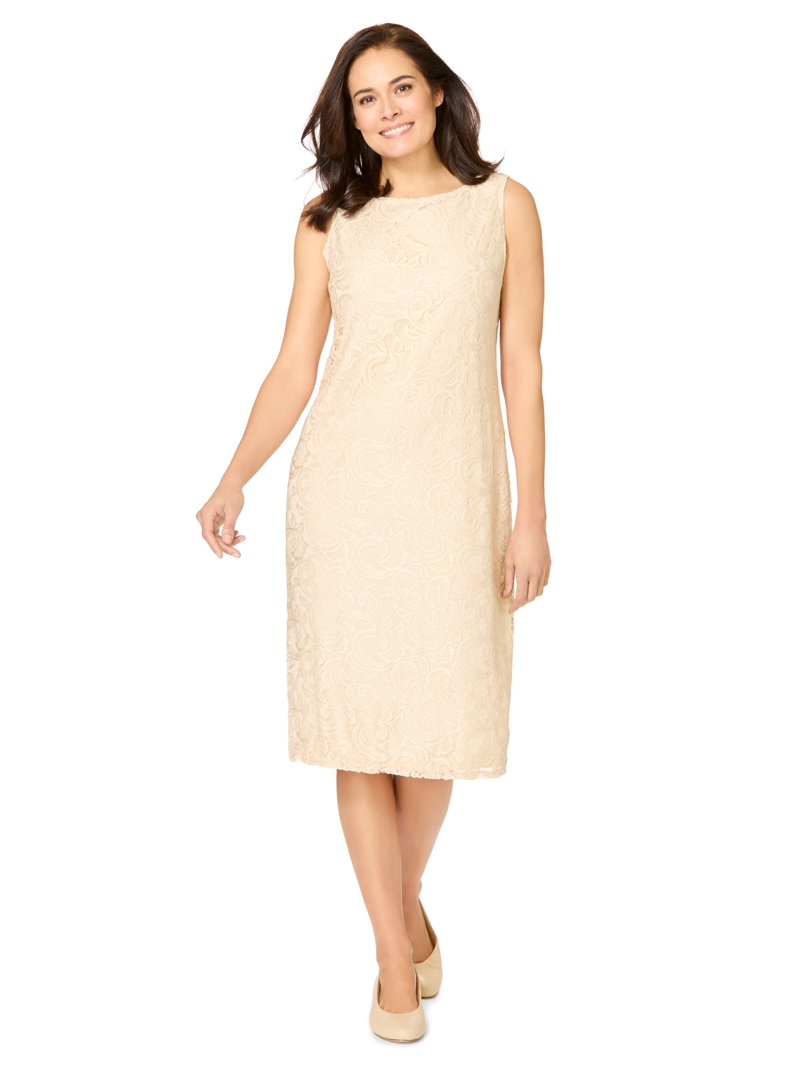 woman within plus size formal dresses LaDivine CH079c Prom Dress - Emerald main image 0